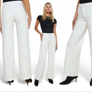 L'AGENCE White Boot Cut Pants
